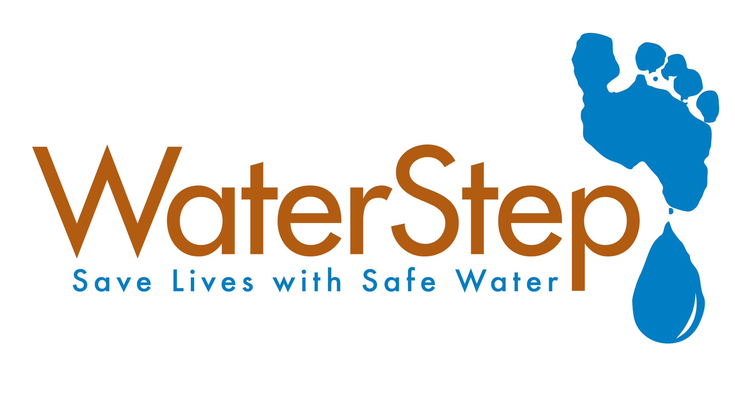 WaterStep logo - Save lives with safe water