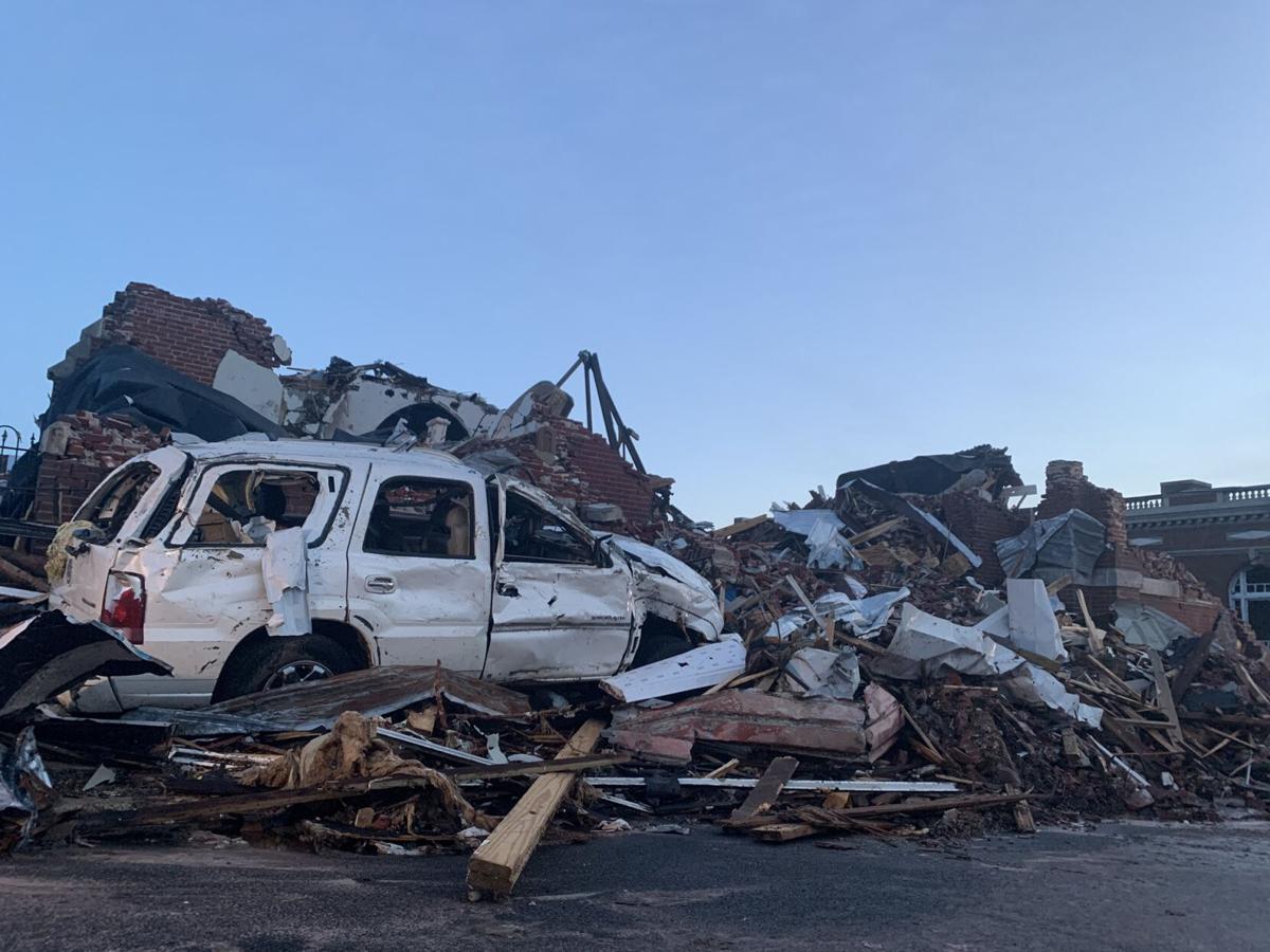 Western Kentucky Tornado damage main image